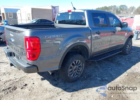 2021 Ford Ranger Xlt из США, поврежденный, VIN 1FTER4EH0MLD80902